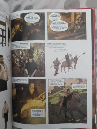Comic Historia de Españ Espada y Pluma Cascaborra