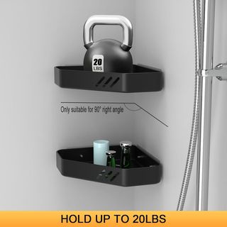 Ibergrif M34034B Estante para Ducha sin Taladros,