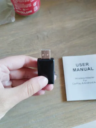 Adaptador Inalámbrico CarPlay y Android Auto