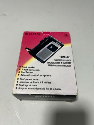 Grabadora Cassette Sony TCM-83