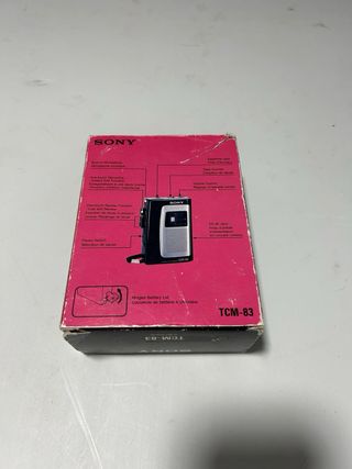 Grabadora Cassette Sony TCM-83