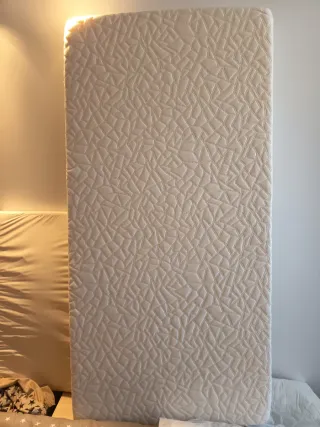 Colchón Cuna Látex Premium Bebé con funda extraibl