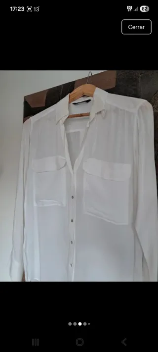 Camisa blanca fluida