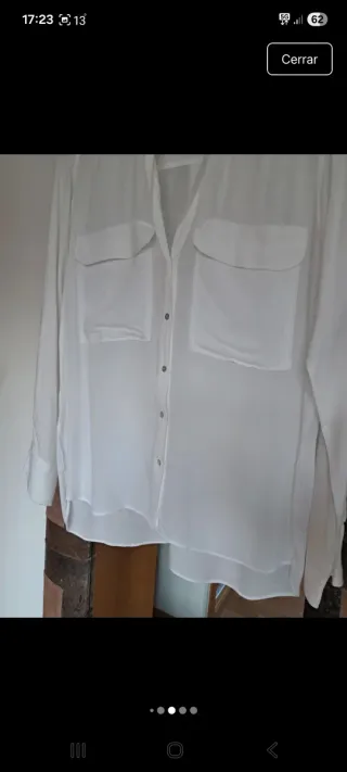 Camisa blanca fluida
