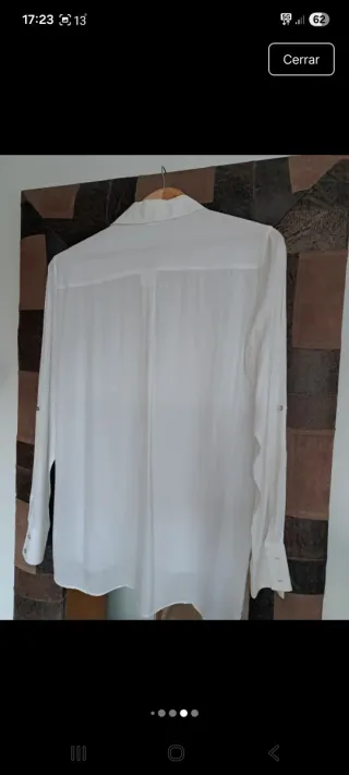 Camisa blanca fluida