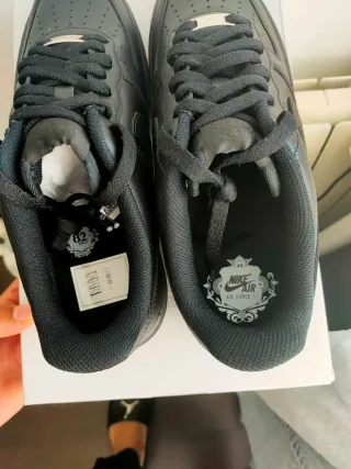 Nike Air Force 1 Negras Talla 43