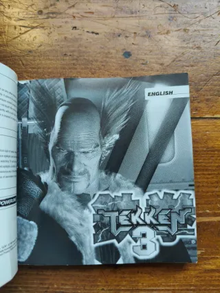 Libretto Tekken 3 PS1 Namco