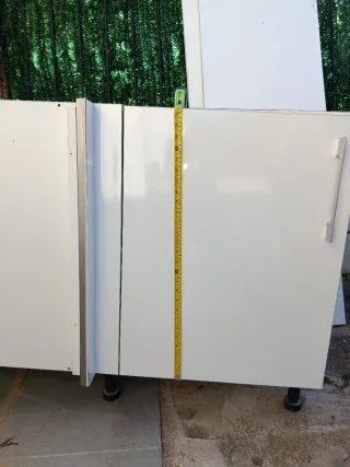 Mueble de cocina blanco