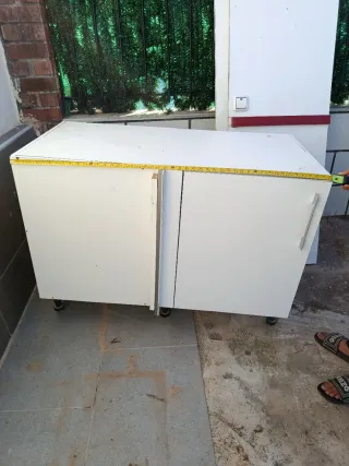 Mueble de cocina blanco