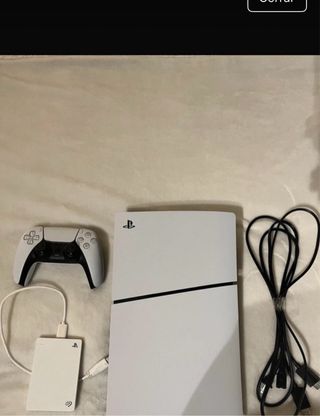 Consola Sony PS5 Slim Blanca y Negra