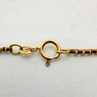 Cadena Veneciana de oro de 18k, 8.26 g, 63 cm.