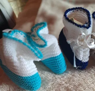 Scarpine neonato in confezione regalo