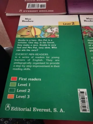 Lote libros infantiles en inglés.