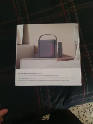 Altavoz Karaoke Portátil MUMUWIND 2 Micrófonos