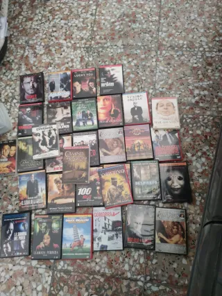 Lote Películas DVD Variadas calculo una 100 unidad