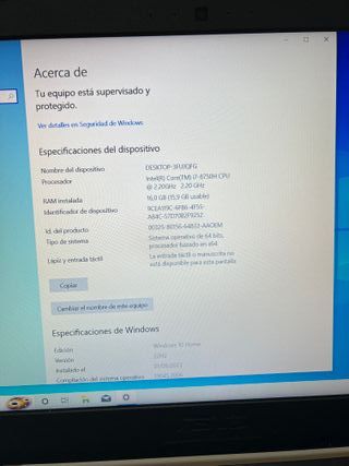 Portátil Gaming Asus FX504G i7-8750H 16GB RAM