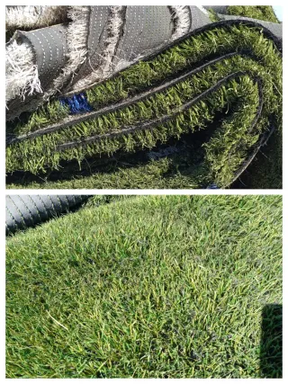 Césped artificial reciclado