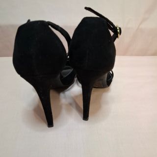 Sandalias Tacón Formula Joven Negras