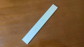 REGLA DE MADERA. 30 Cm.