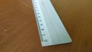 REGLA DE MADERA. 30 Cm.