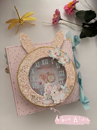 Álbum de fotos artesanal personalizado