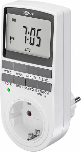 goobay - Temporizador Enchufe Digital - 10 program
