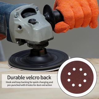 30 Piezas Discos de Lija 125 mm, Disco Abrasivo Pa