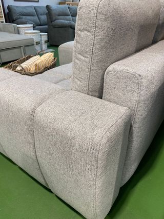 Sofá cama gris con almacenaje- Entrega gratis