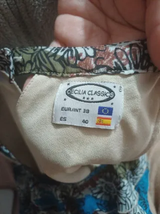 Vestido estampado floral