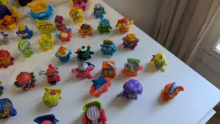 Lote Superthings 50 figuras + 9 coches