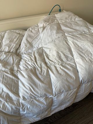 Edredón Nórdico 150x200cm Pluma Pato Gris