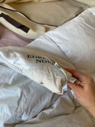 Edredón Nórdico 150x200cm Pluma Pato Gris