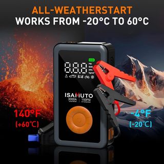 Arrancador Coche 3000A + Compresor 150 PSI