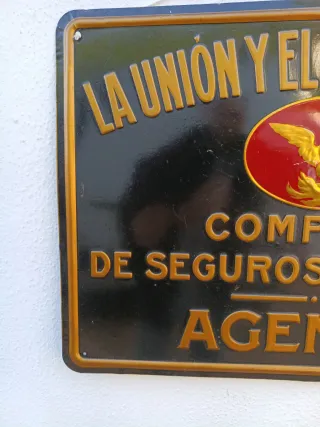 Cartel Chapa La Unión y el Fénix Español