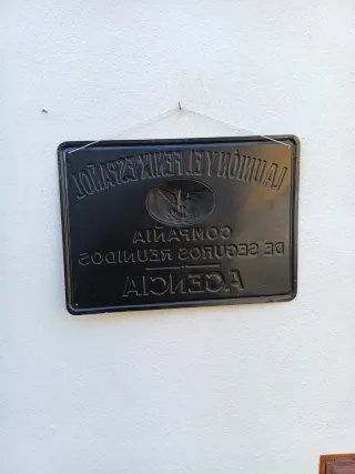 Cartel Chapa La Unión y el Fénix Español