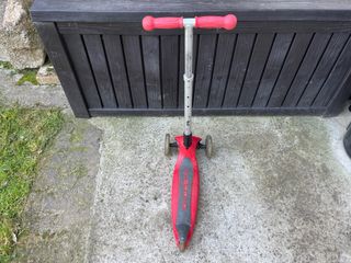 Patinete infantil Globber con luces