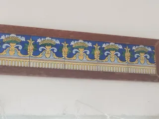 Set di 8 piatti decorativi antichi