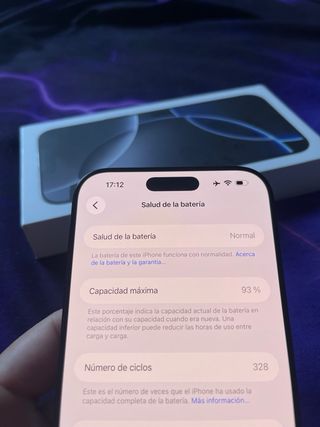 iPhone 16 Pro Max 256GB Negro Titanium