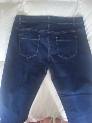 Pantalón vaquero mujer azul oscuro
