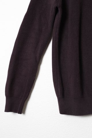 Jersey Zara cuello redondo morado Talla M