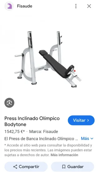 BANCO INCLINADO OLÍMPICO!