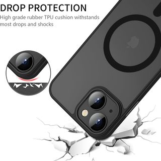 YUANDMI Funda magnética para iPhone 14 Plus compat