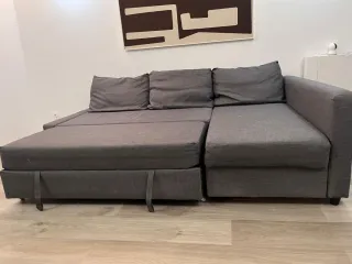 Sofá Cama Gris Ikea Friheten