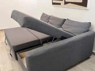 Sofá Cama Gris Ikea Friheten