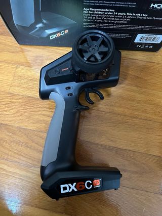 Transmissor rádio RC Spektrum DX6C