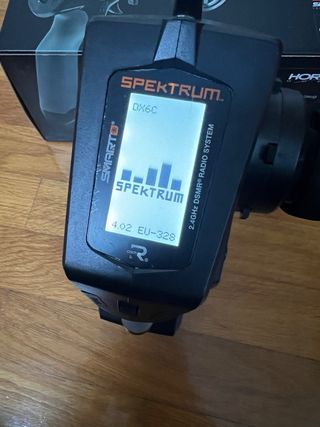 Transmissor rádio RC Spektrum DX6C
