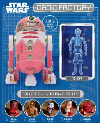 Figura QT-KT Droid Factory Star Wars 3.75"