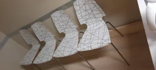 Juego de 4 sillas de cocina