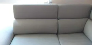 Sofá modular gris como nuevo