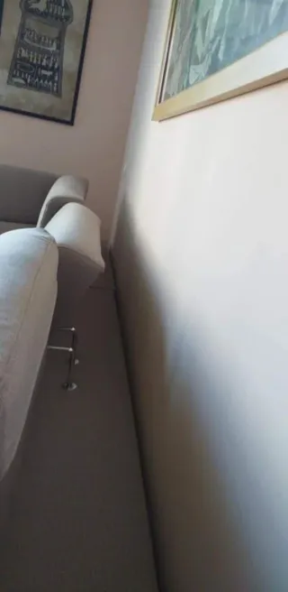 Sofá modular gris como nuevo